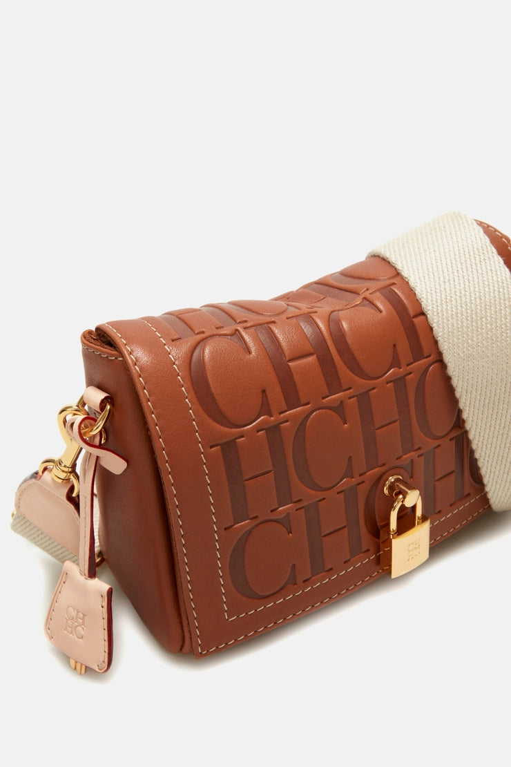 CAROLINA HERRERA MINI ANDY LOCKED CROSSBODY